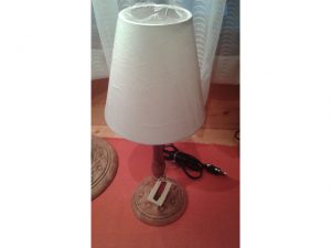lampada ciliegio antico h45