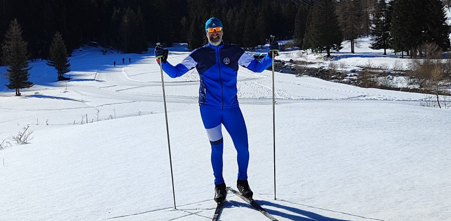 Marco Rolando lezioni sci nordico a Ceresole Reale 2025